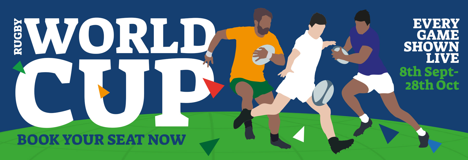Watch the Rugby World Cup at The Albany